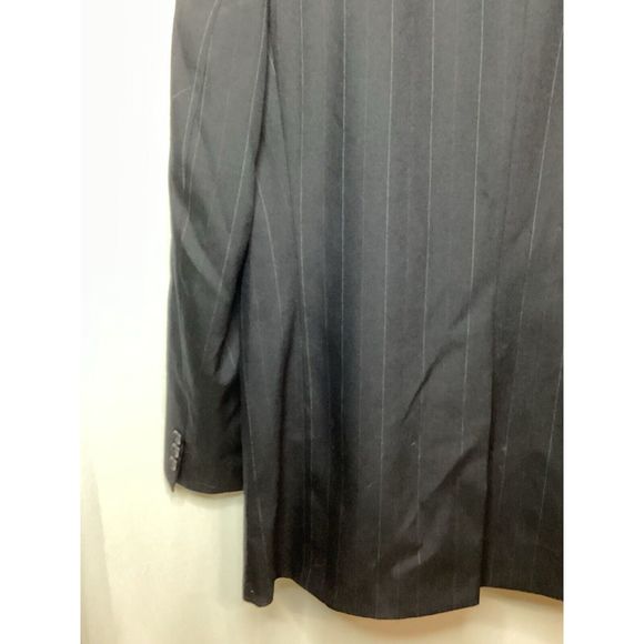Kingsridge Dress Jacket “Tom Wade” Black White Pinstripe - Picture 7 of 9